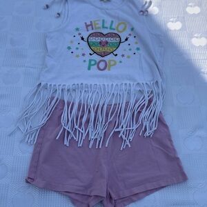 Outfit from Italy, set with shirt and shorts